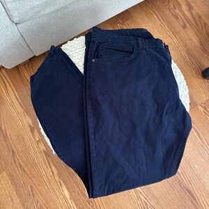 Zara Man Navy Trousers Size 34